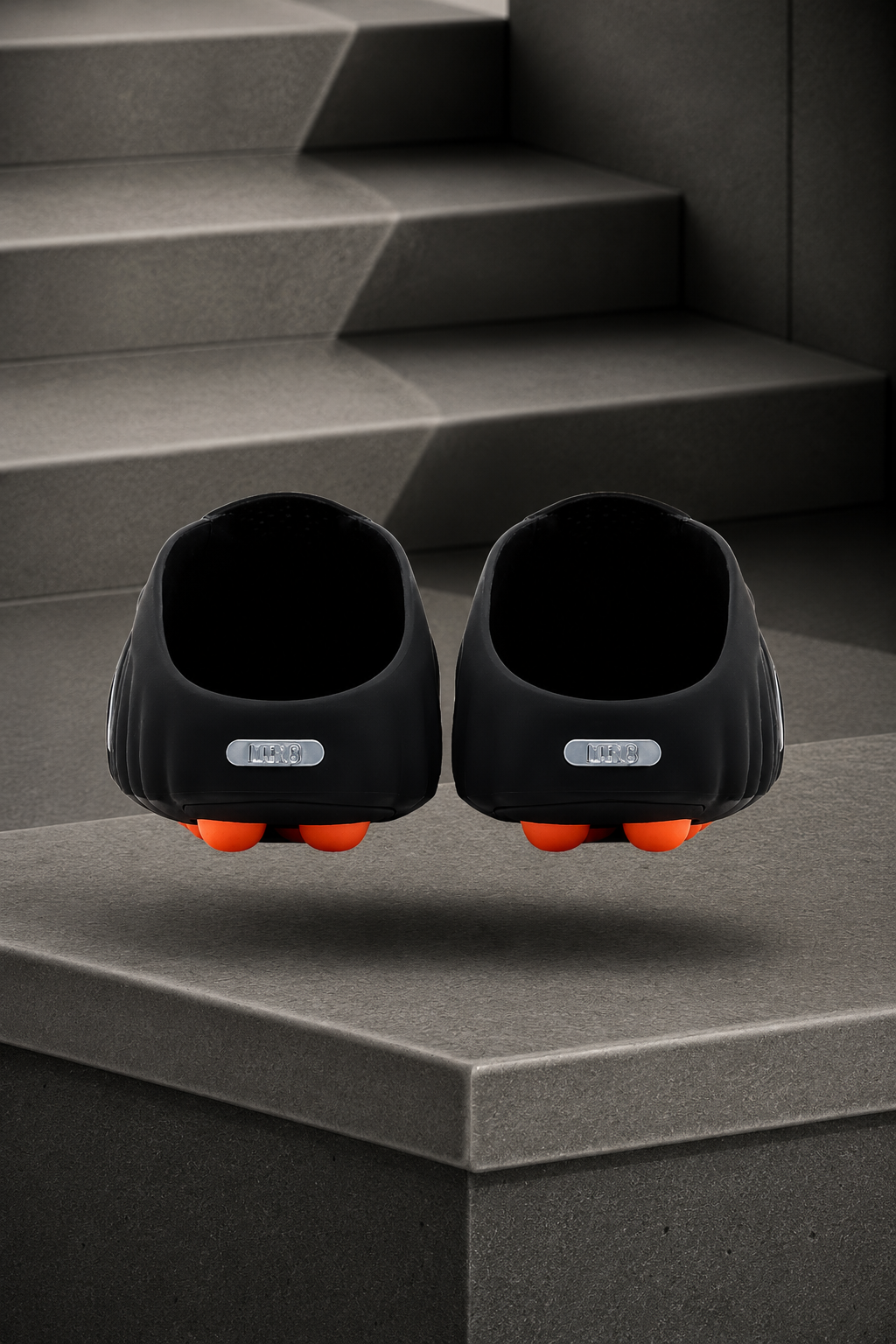 Nike Mind 001 — Mule Noir / Orange