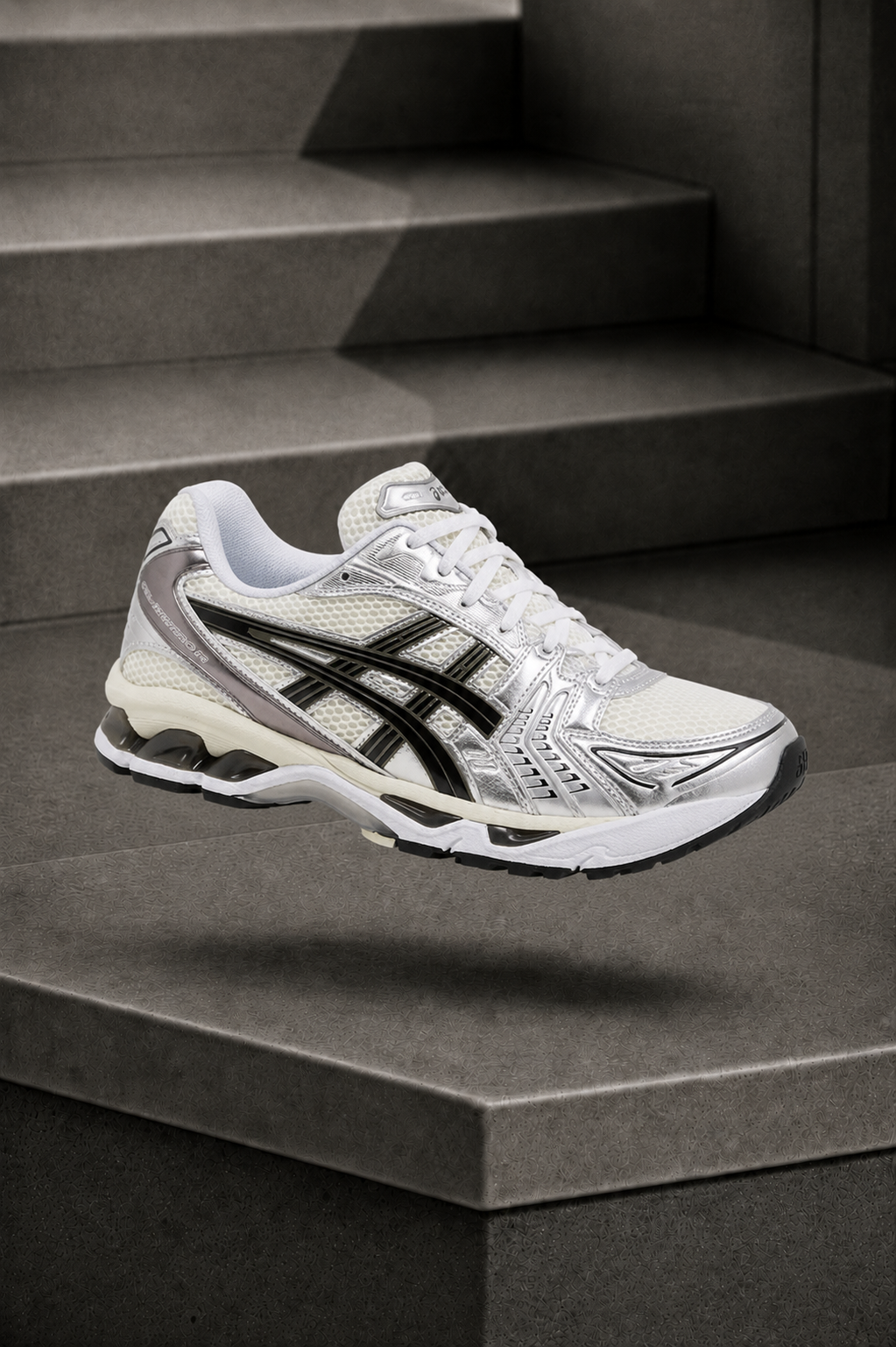 ASICS Gel-Kayano 14 — Silver Cream