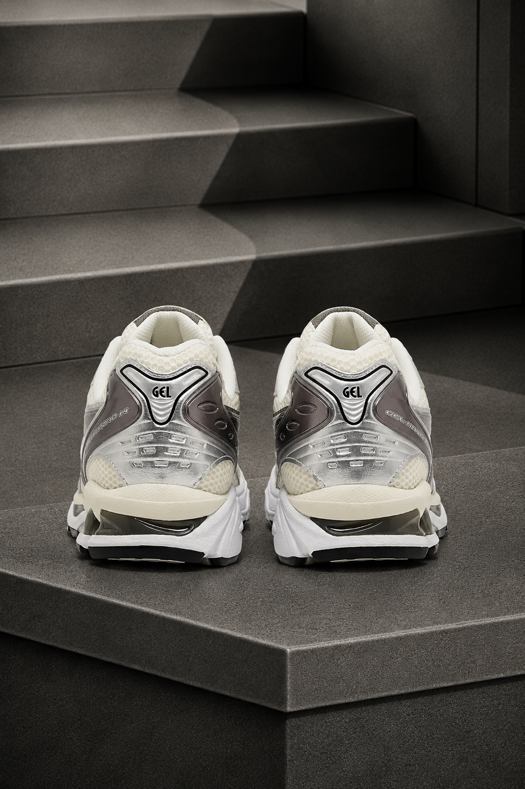 ASICS Gel-Kayano 14 — Silver Cream