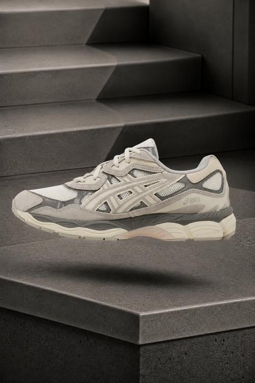 ASICS Gel-NYC — Cream / Cement Grey