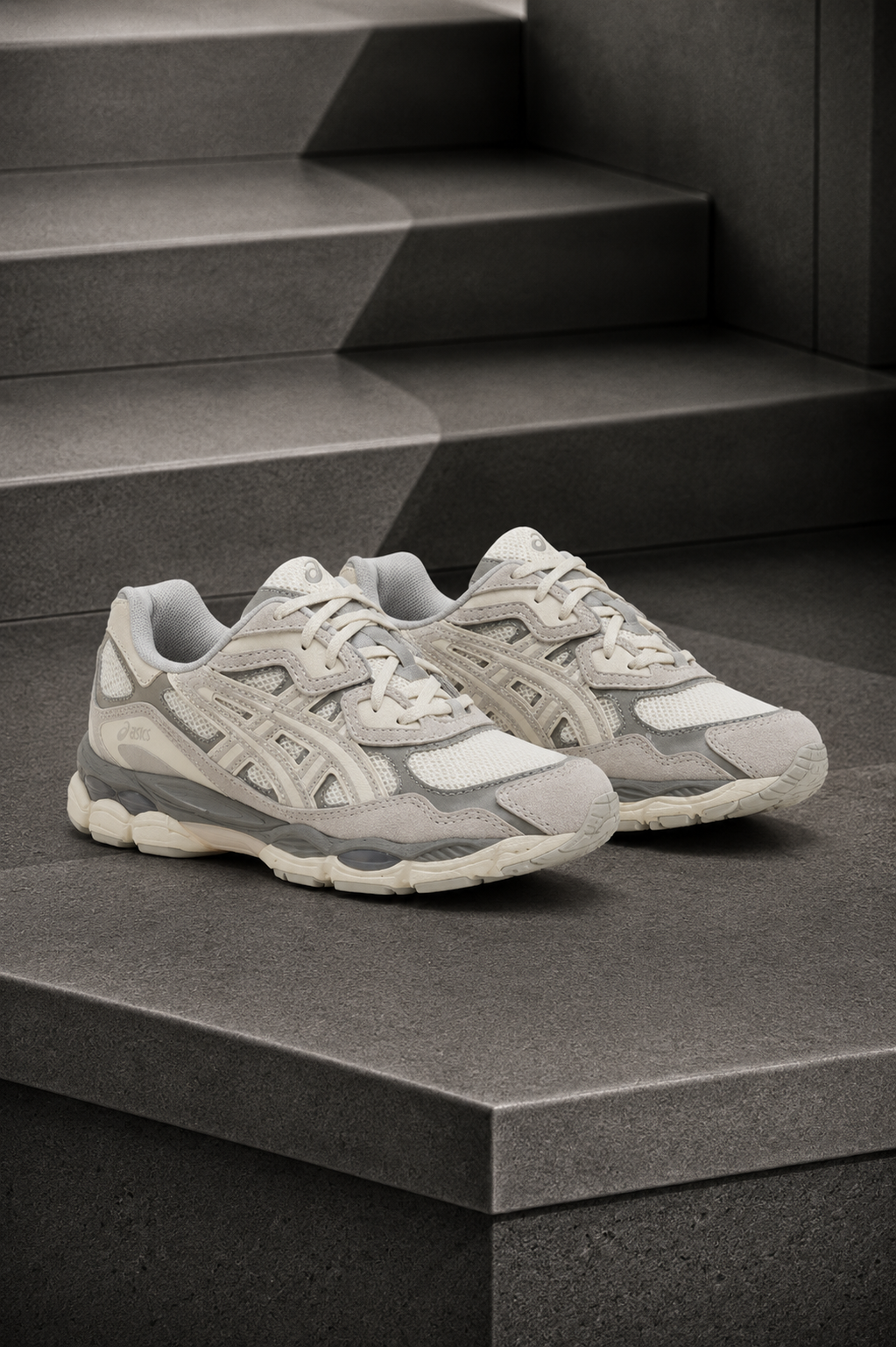 ASICS Gel-NYC — Cream / Cement Grey