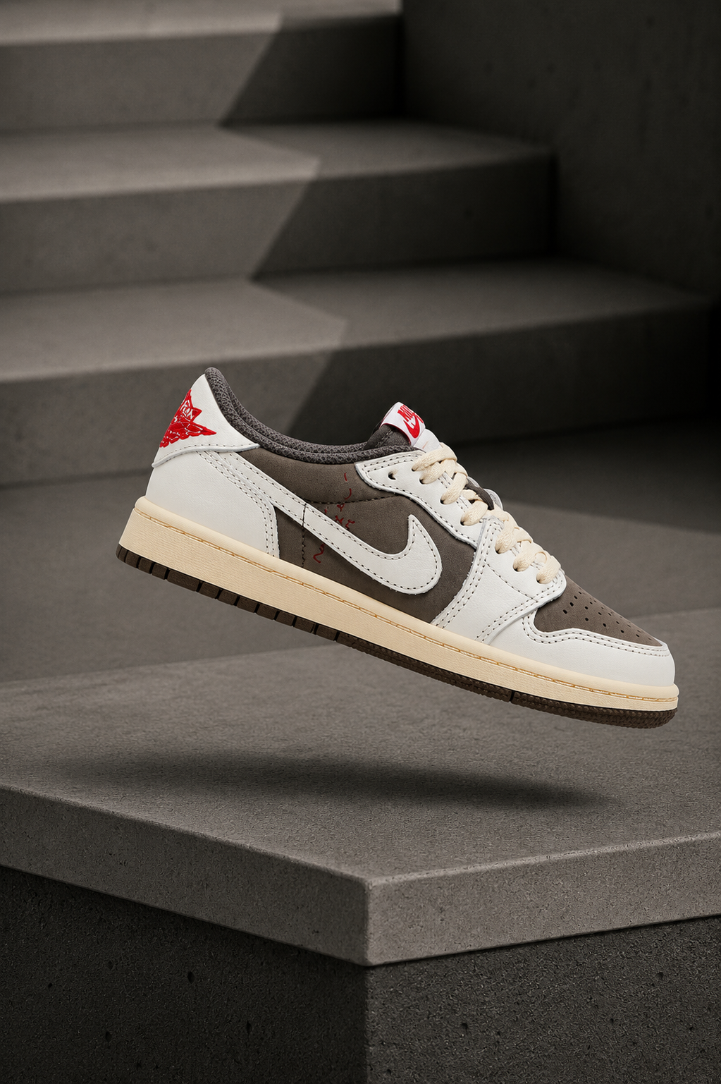 Air Jordan 1 Low OG x Travis Scott « Mocha » (Colorway Inversé)