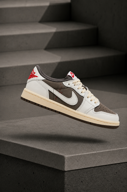 Air Jordan 1 Low OG x Travis Scott « Mocha » (Colorway Inversé)