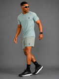 Ensemble Running Homme On — T-shirt + Short — Vert