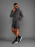 ON RUNNING — Ensemble Veste + Short — Gris Sombre