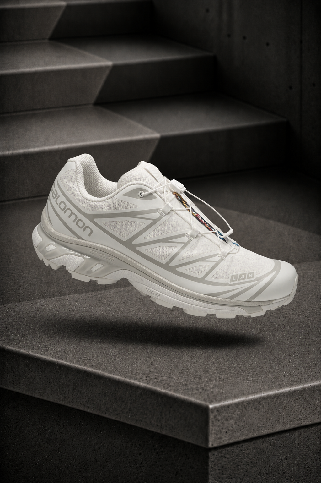 SALOMON — XT-6 — Triple White
