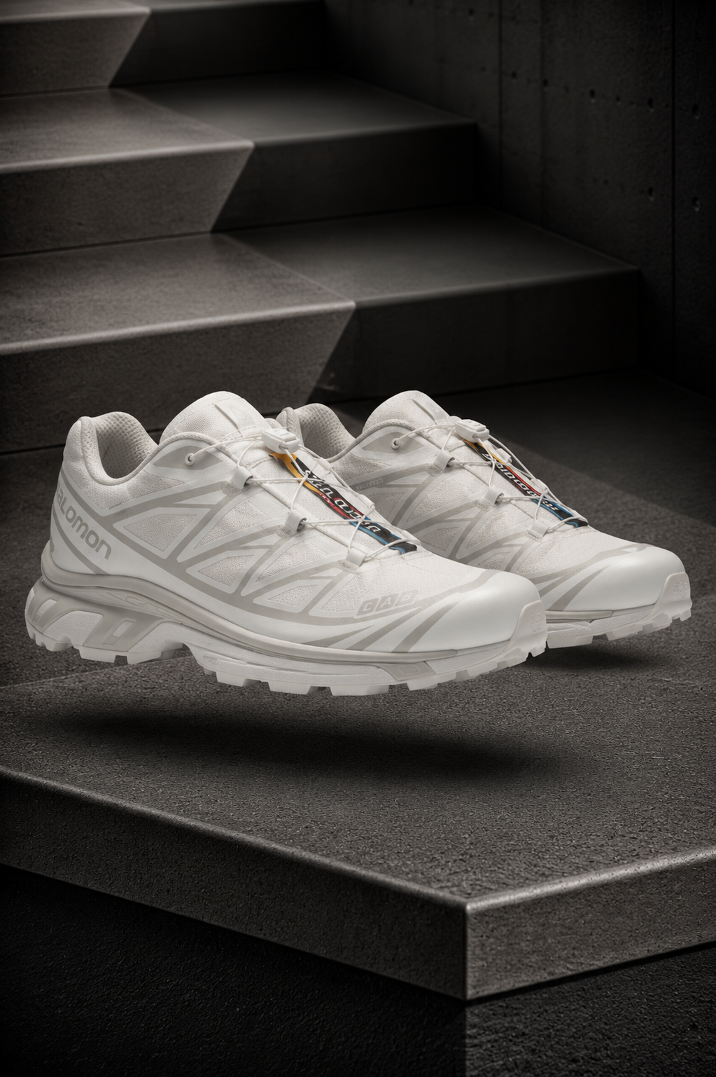 SALOMON — XT-6 — Triple White