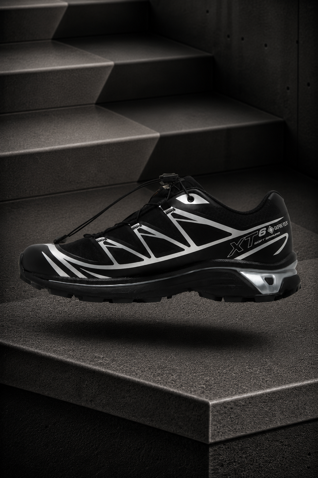 SALOMON — XT-6 GORE-TEX — Black / Silver