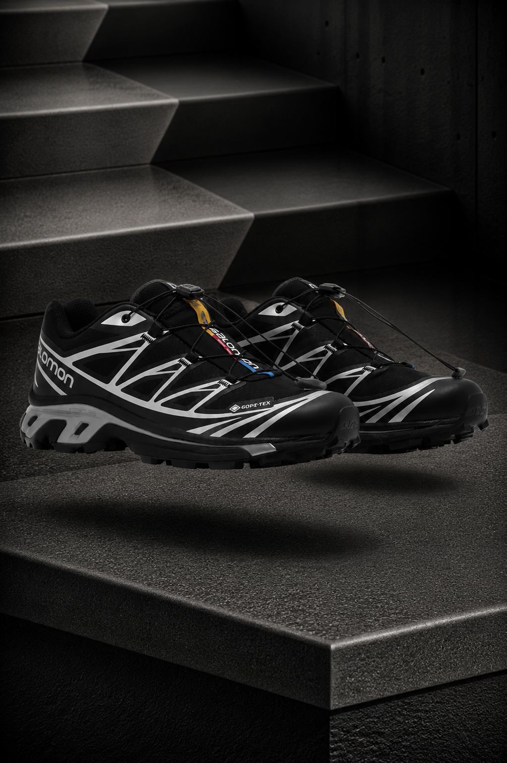 SALOMON — XT-6 GORE-TEX — Black / Silver