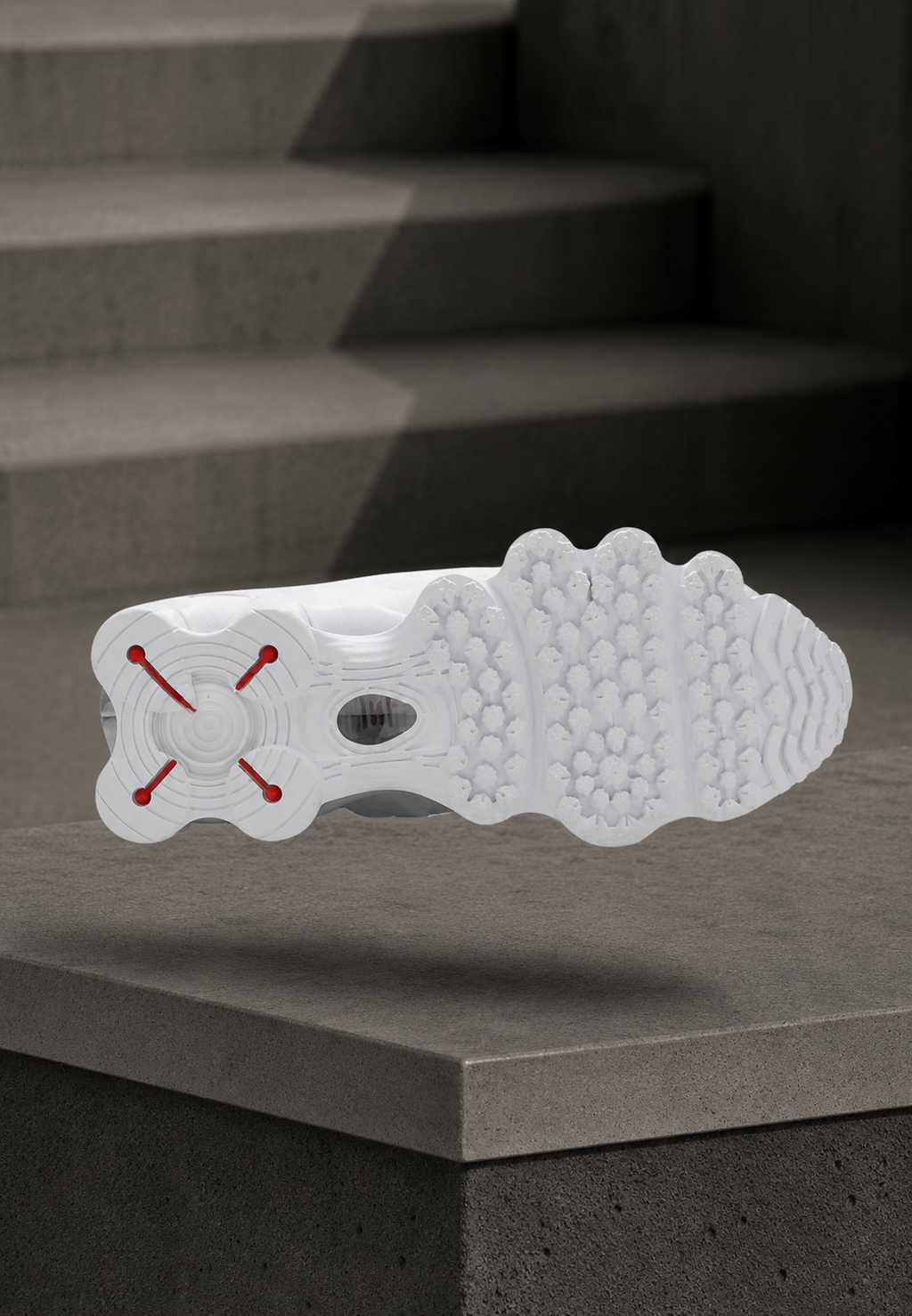 NIKE — Shox TL — Blanc / Argent