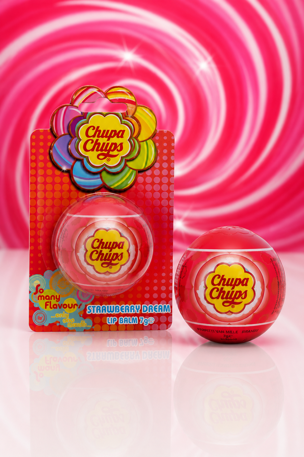 Baume à Lèvres Chupa Chups – Collection Complète 4 Parfums