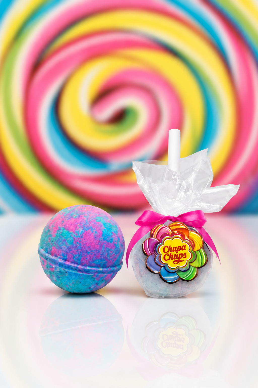 Bombe de Bain Chupa Chups – Bath Fizzer Collector Sucette Géante