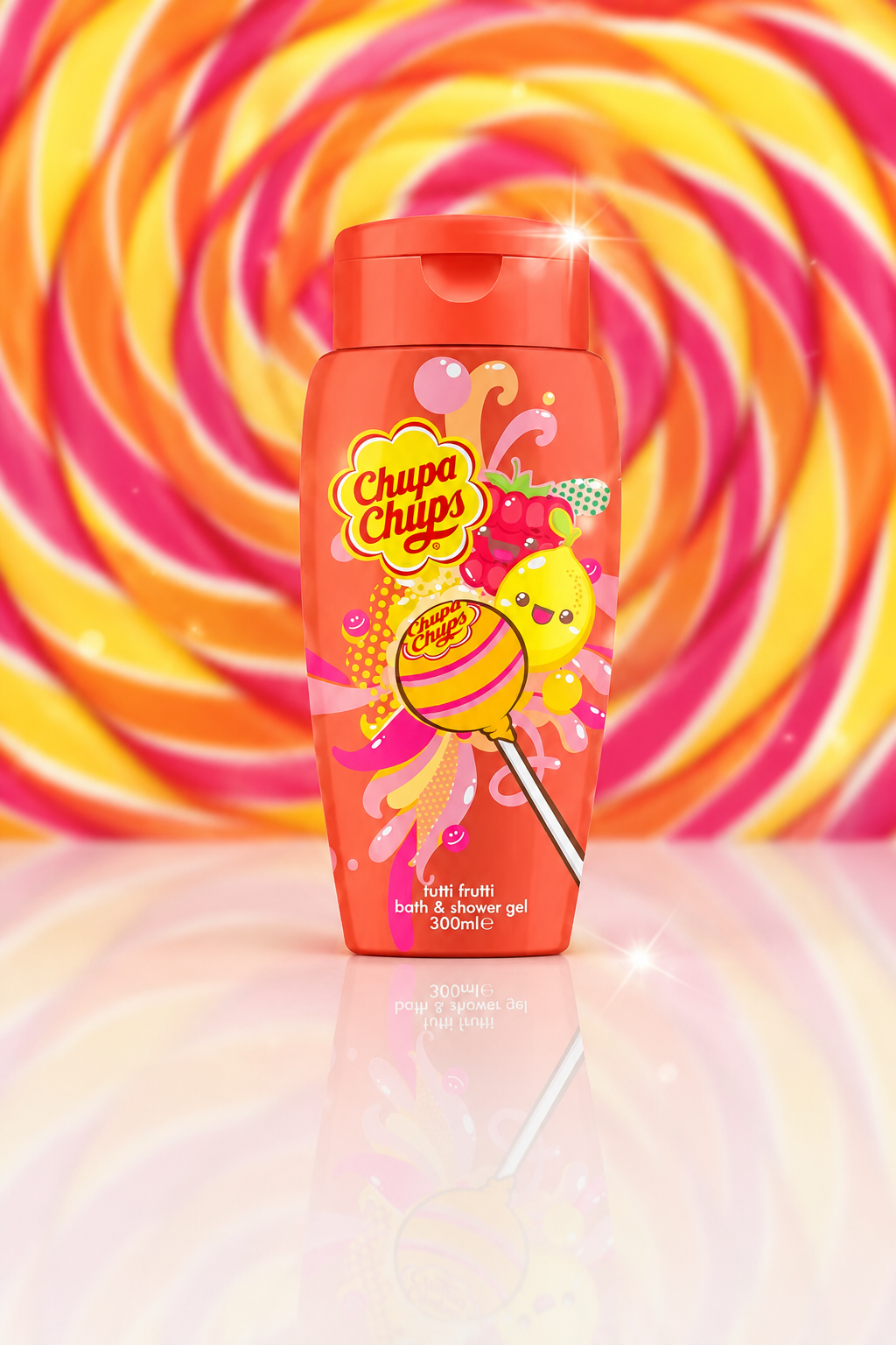 Gel Bain & Douche Chupa Chups – Collection 3 Parfums 300ml