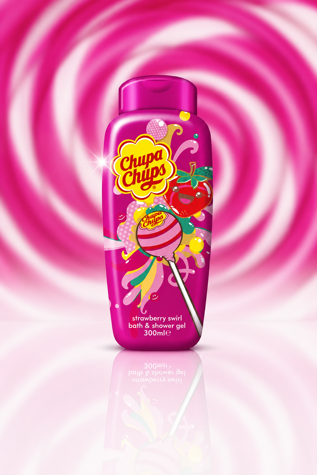 Gel Bain & Douche Chupa Chups – Collection 3 Parfums 300ml