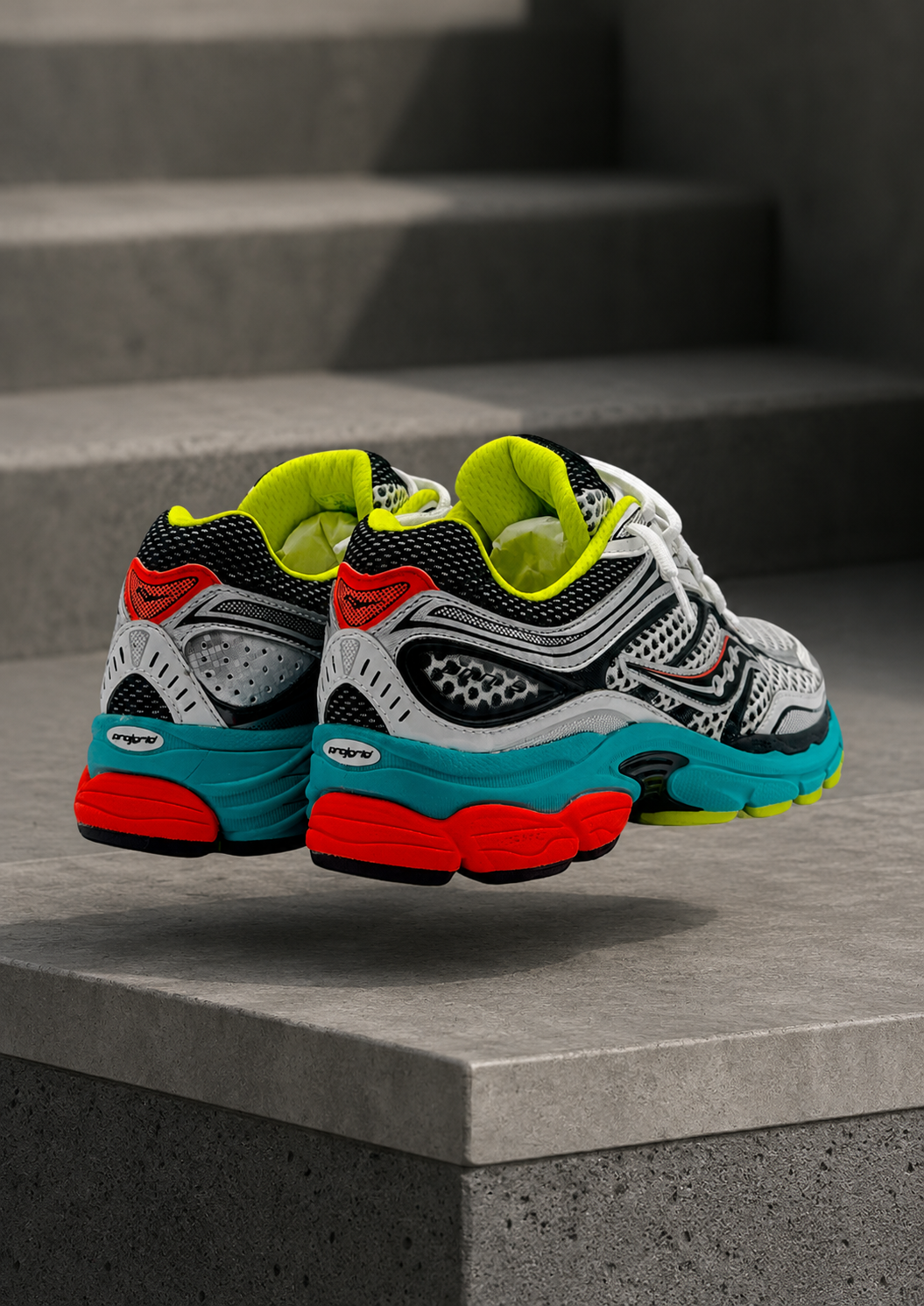 Saucony Omni Grid 9 Multicolore