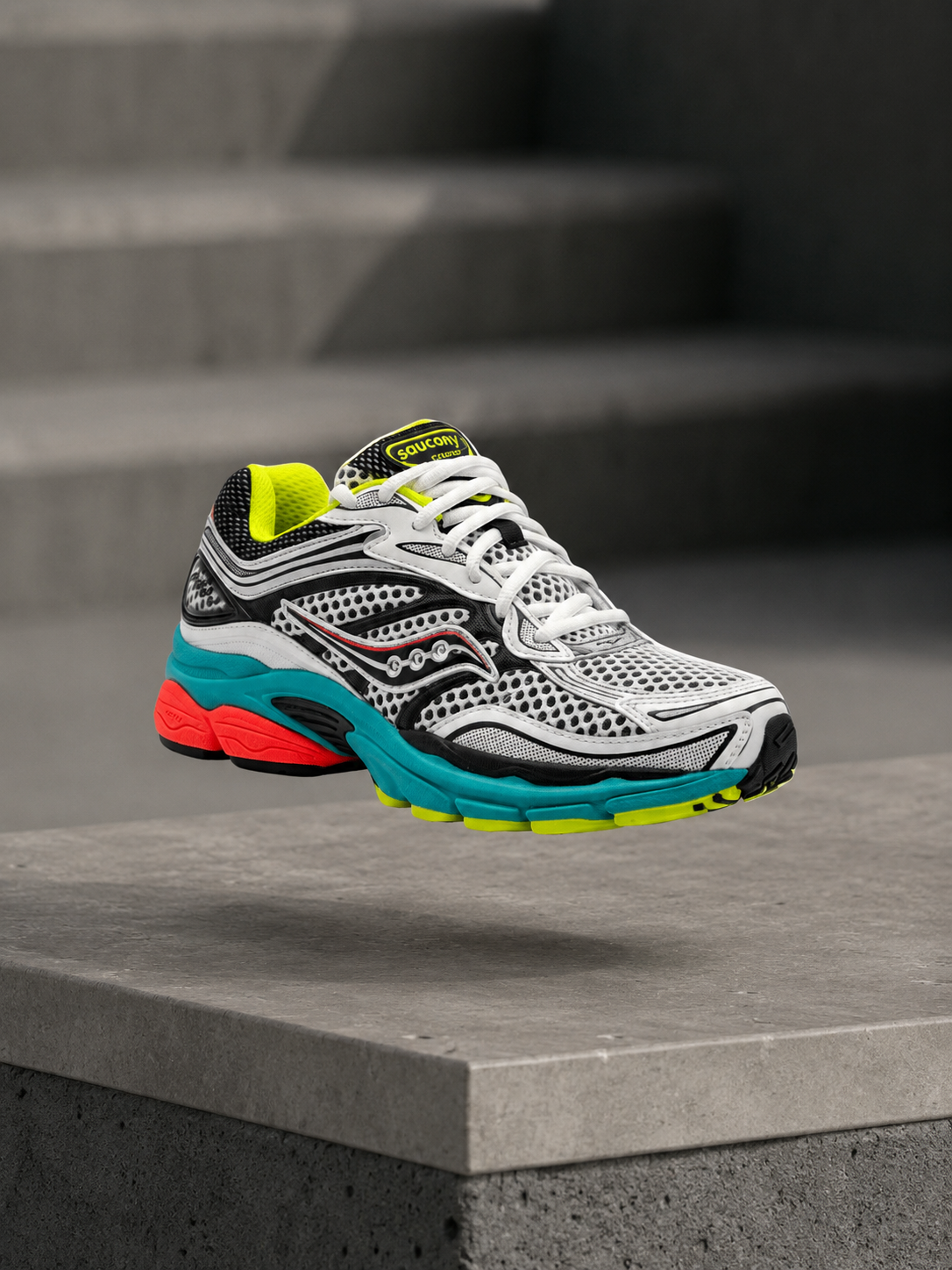 Saucony Omni Grid 9 Multicolore