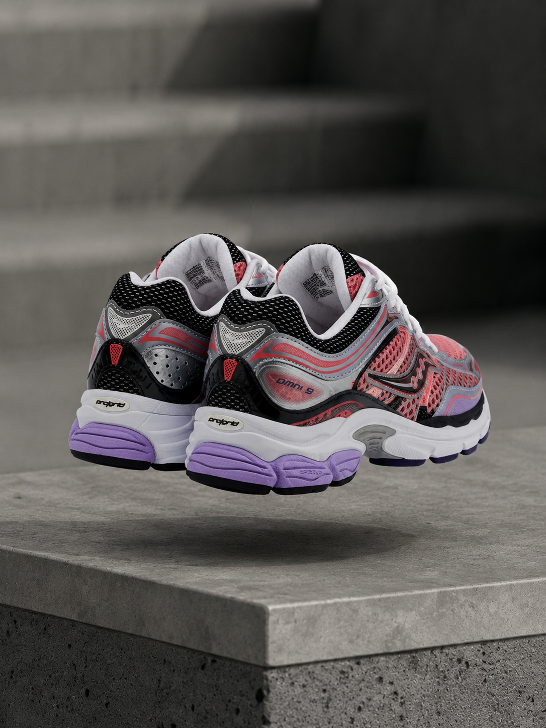 Saucony Omni Grid 9 Saumon
