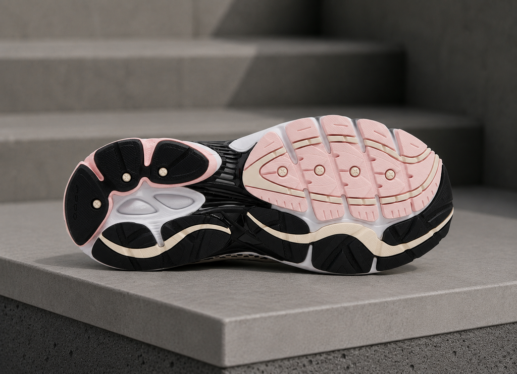 Saucony Omni Grid 9 Rose Argenté