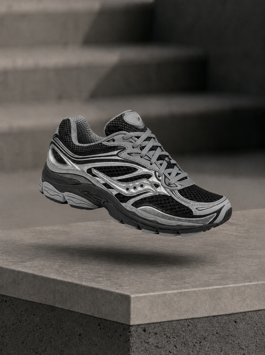 Saucony ProGrid Omni 9 – Black / Silver
