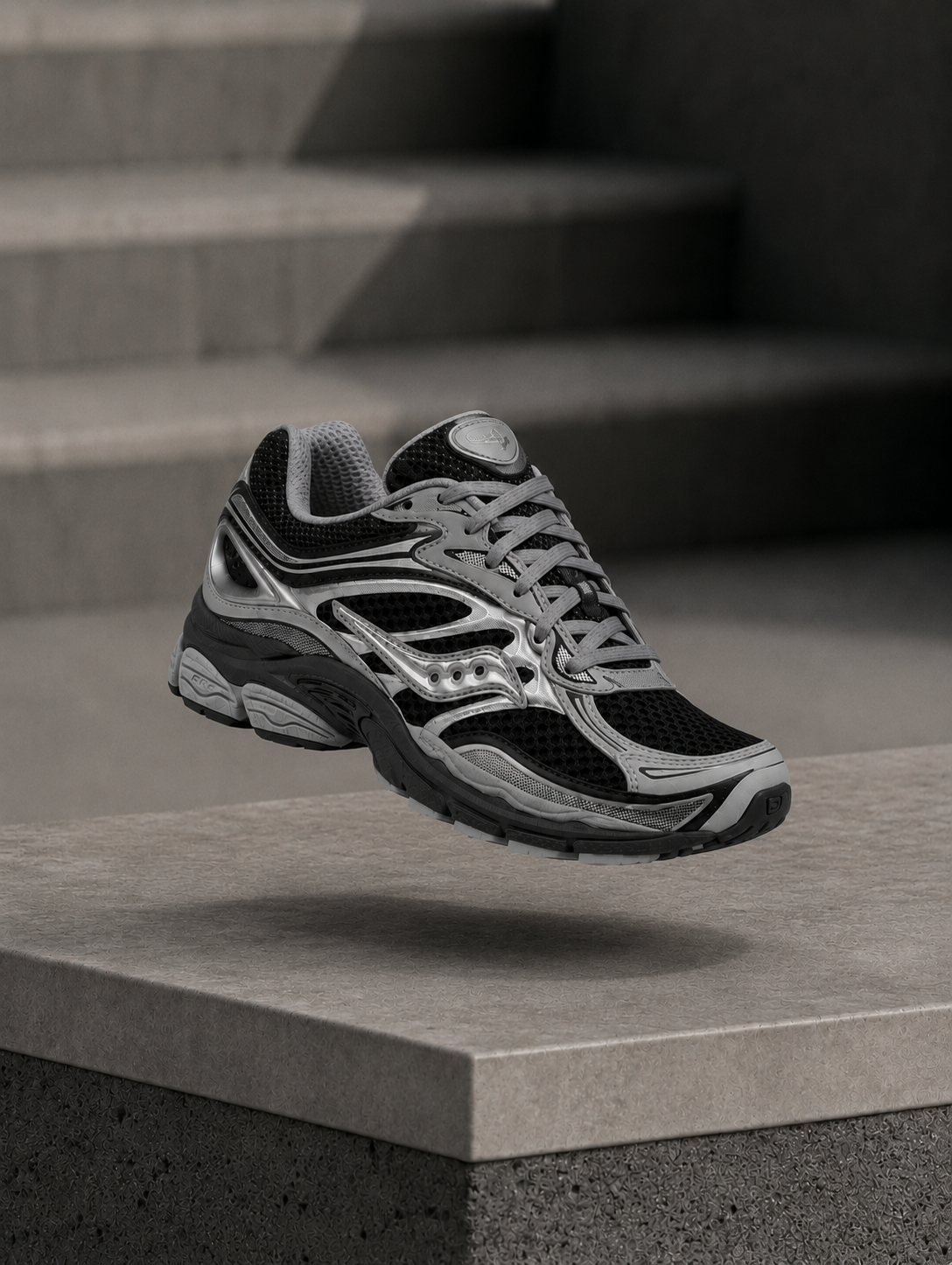 Saucony ProGrid Omni 9 – Black / Silver