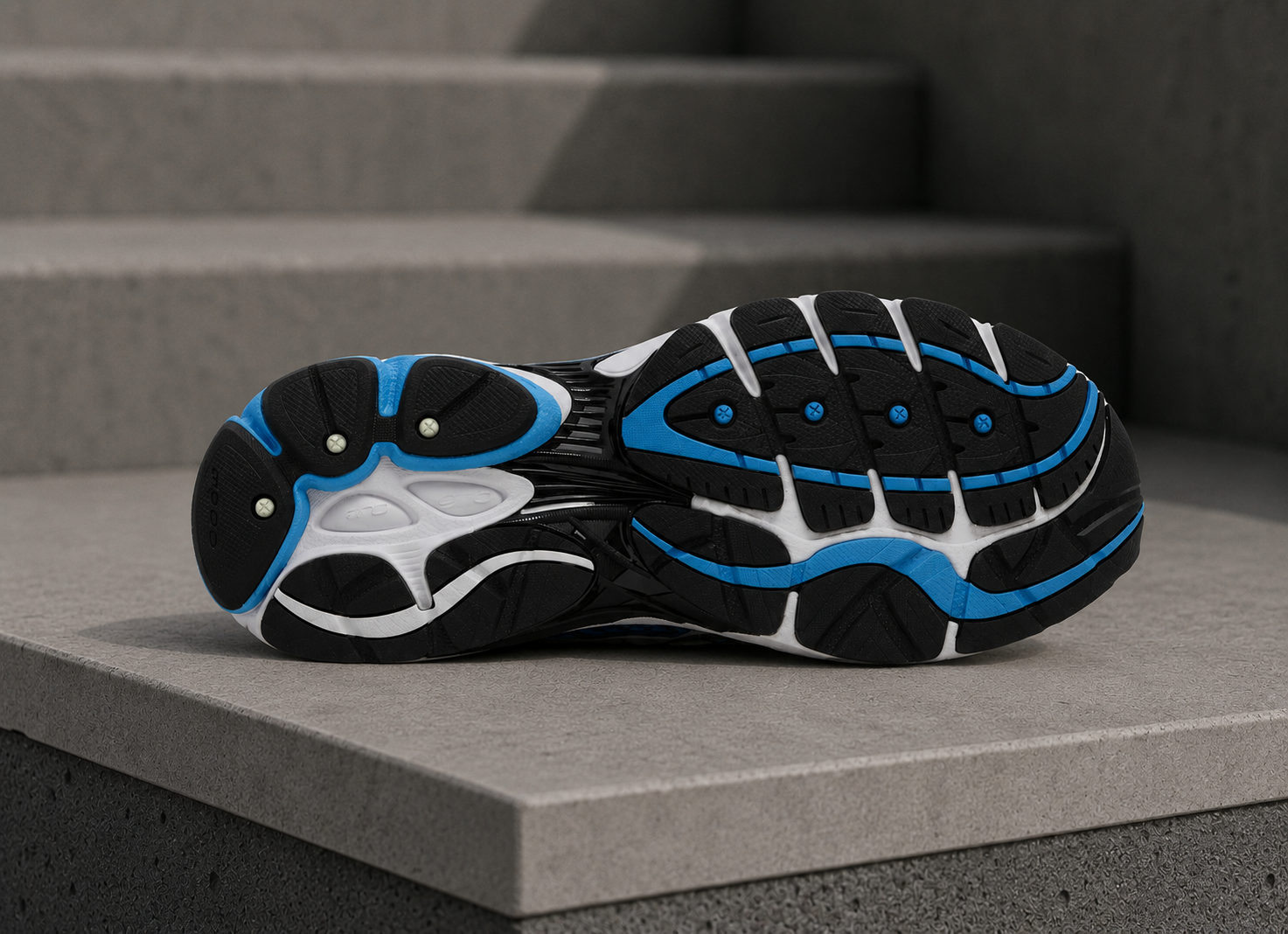 Saucony Omni Grid 9 Bleu