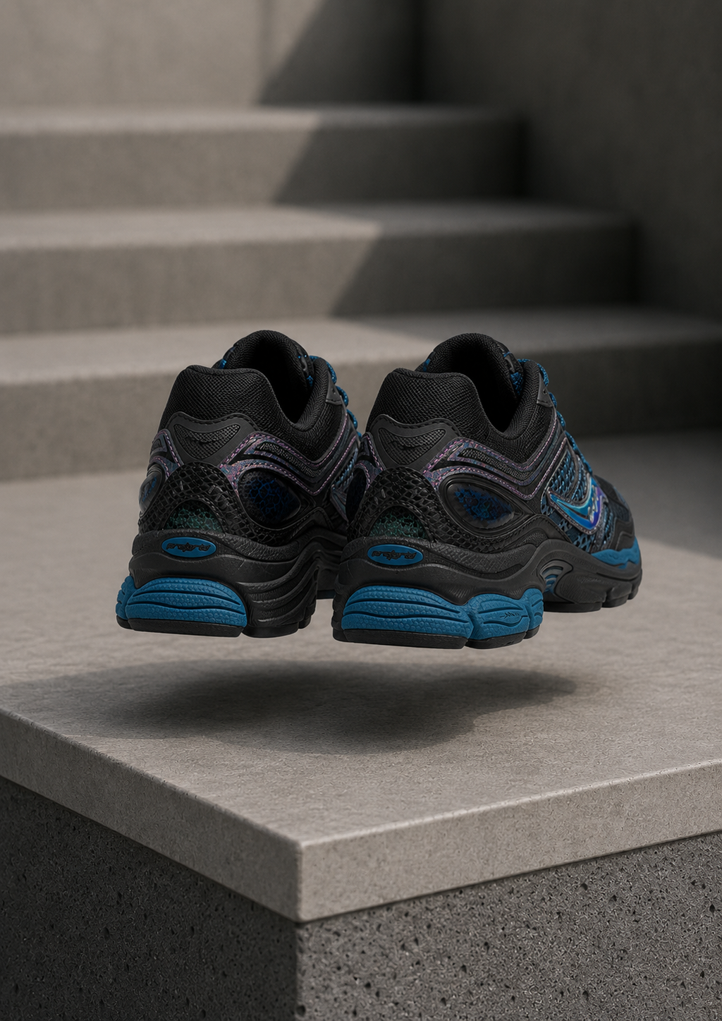 Saucony ProGrid Omni 9 Glowaconstrictor – Bleu