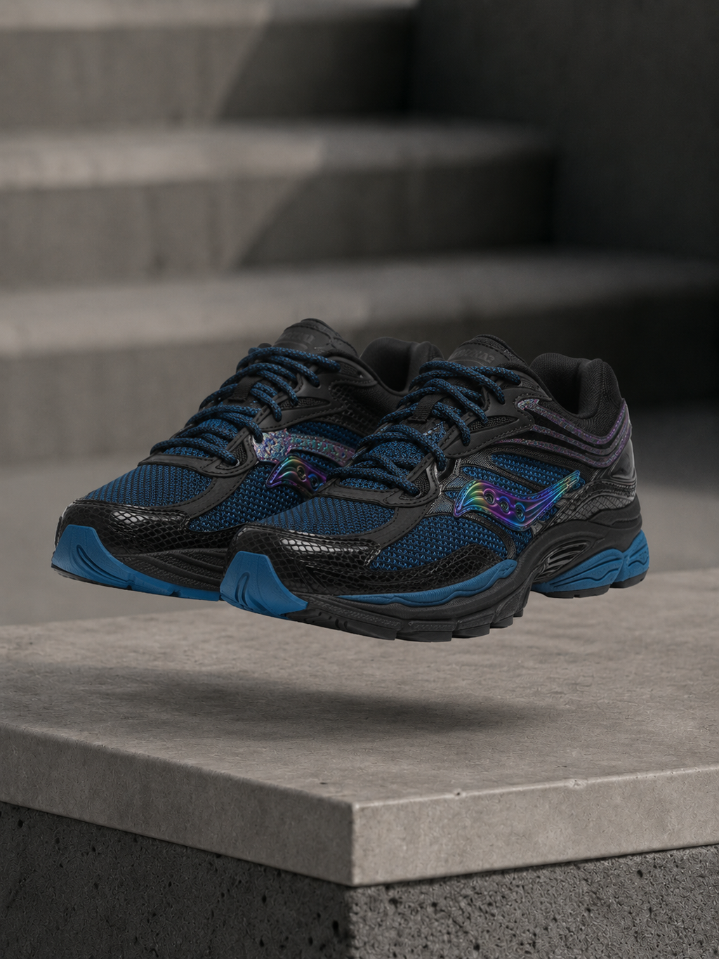 Saucony ProGrid Omni 9 Glowaconstrictor – Bleu