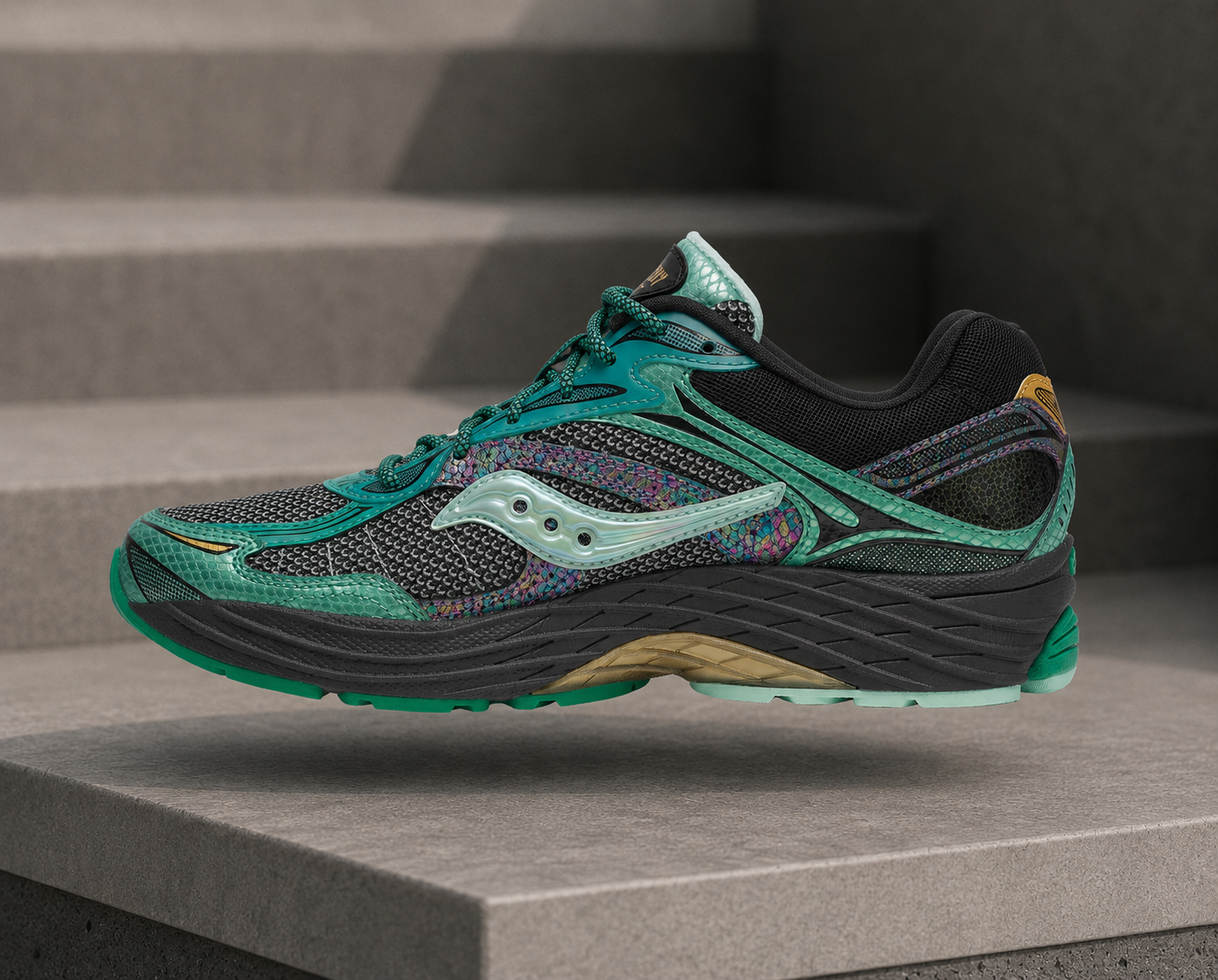 Saucony ProGrid Omni 9 Glowaconstrictor – Vert