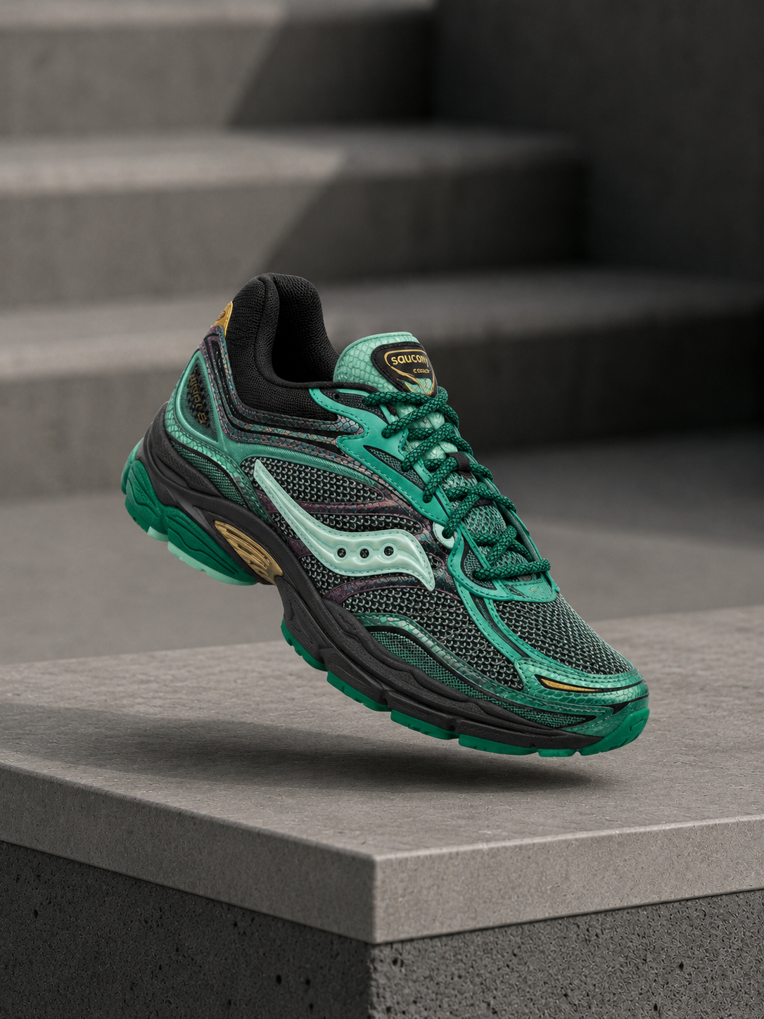 Saucony ProGrid Omni 9 Glowaconstrictor – Vert