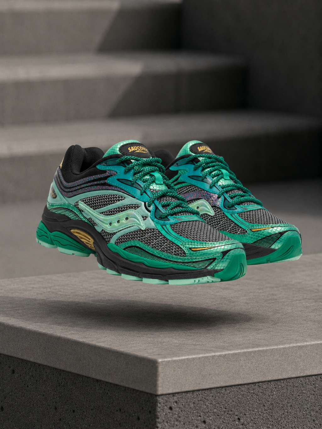 Saucony ProGrid Omni 9 Glowaconstrictor – Vert
