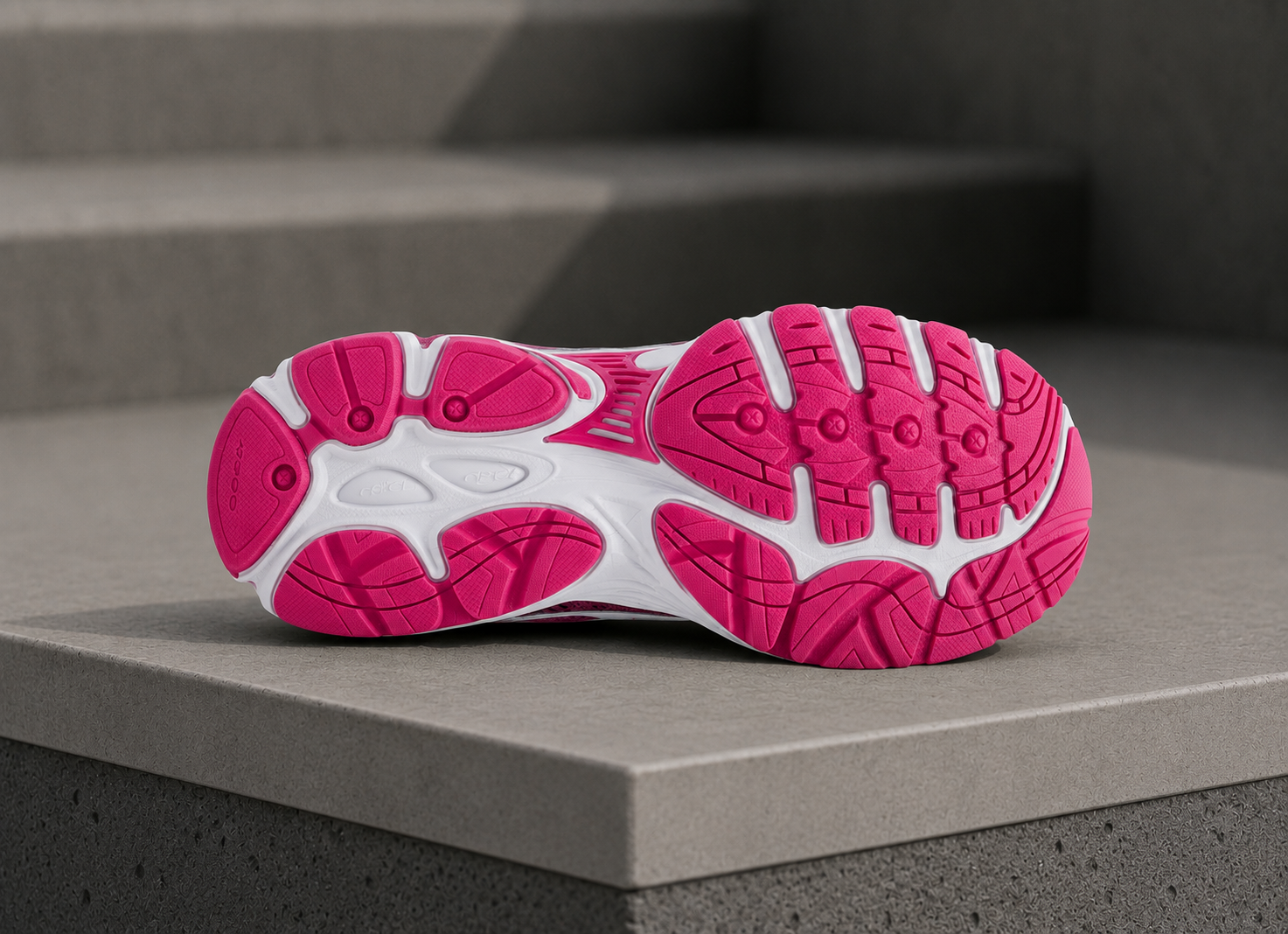 Saucony Omni Grid 9 Rose Blanc