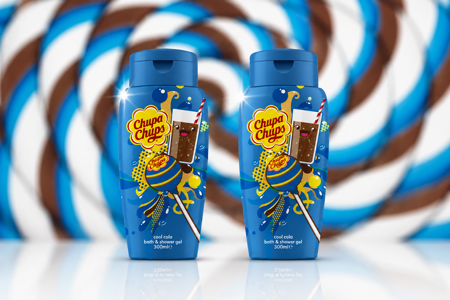 Gel Bain & Douche Chupa Chups – Collection 3 Parfums 300ml