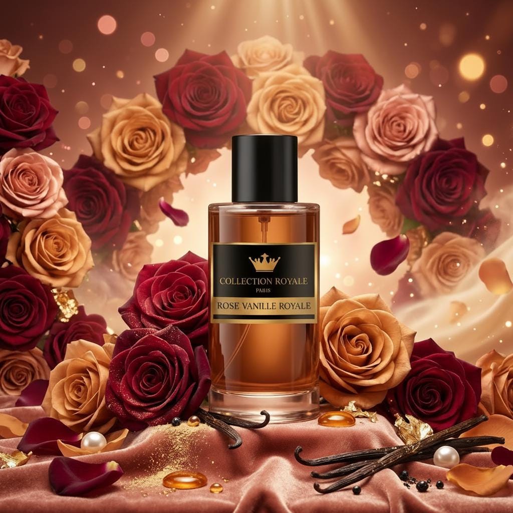 Rose Vanille – Eau De Parfum Florale & Gourmande