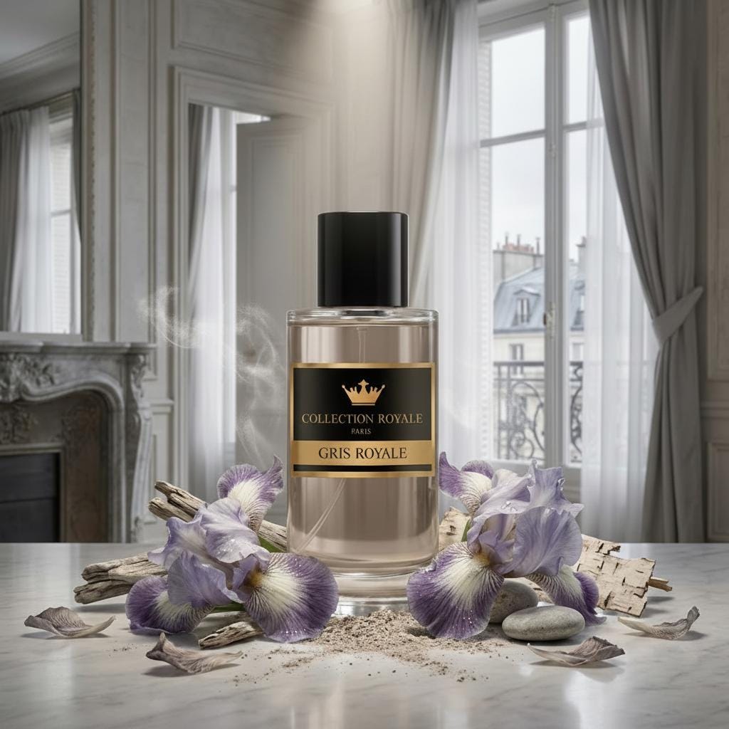 Gris – Eau De Parfum Iris Poudré & Bois Gris